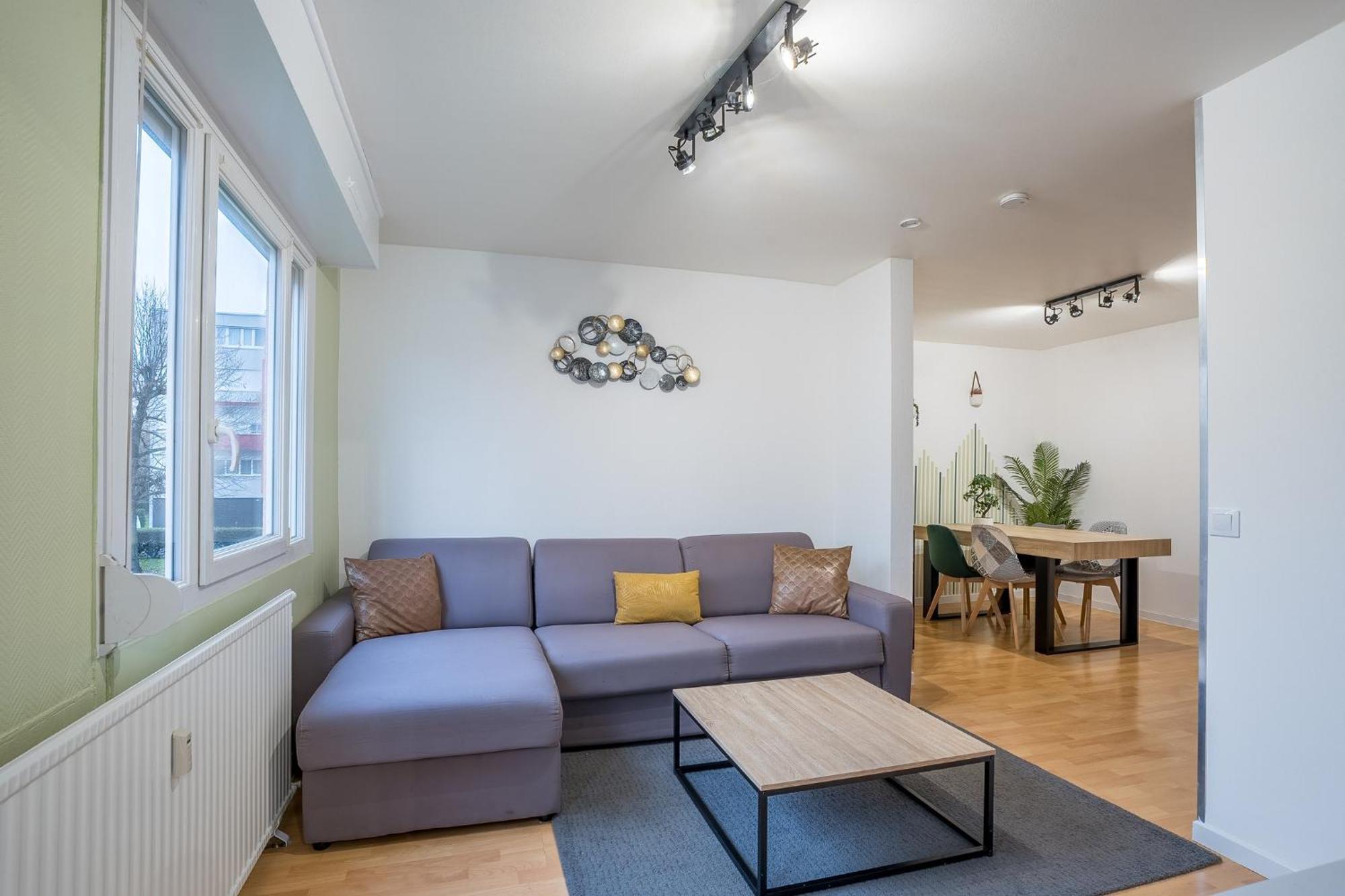 Cosy, Lumineux - 1ch'- 2 Lits - 4pers'- Streaming