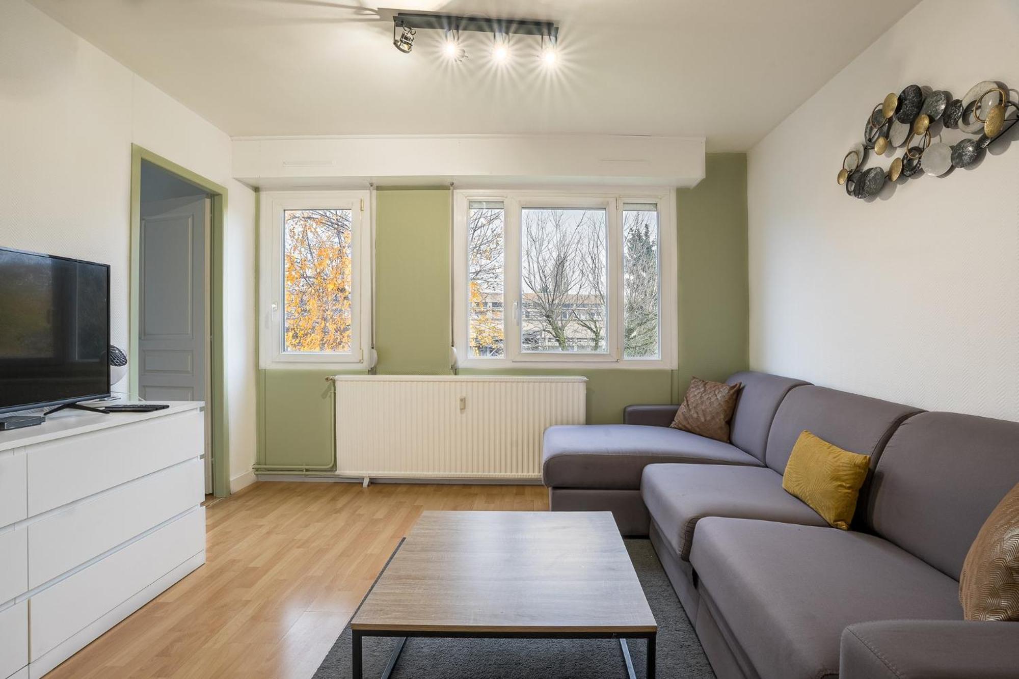 Appartement Cosy, Lumineux - 1ch'- 2 Lits - 4pers'- Streaming *
